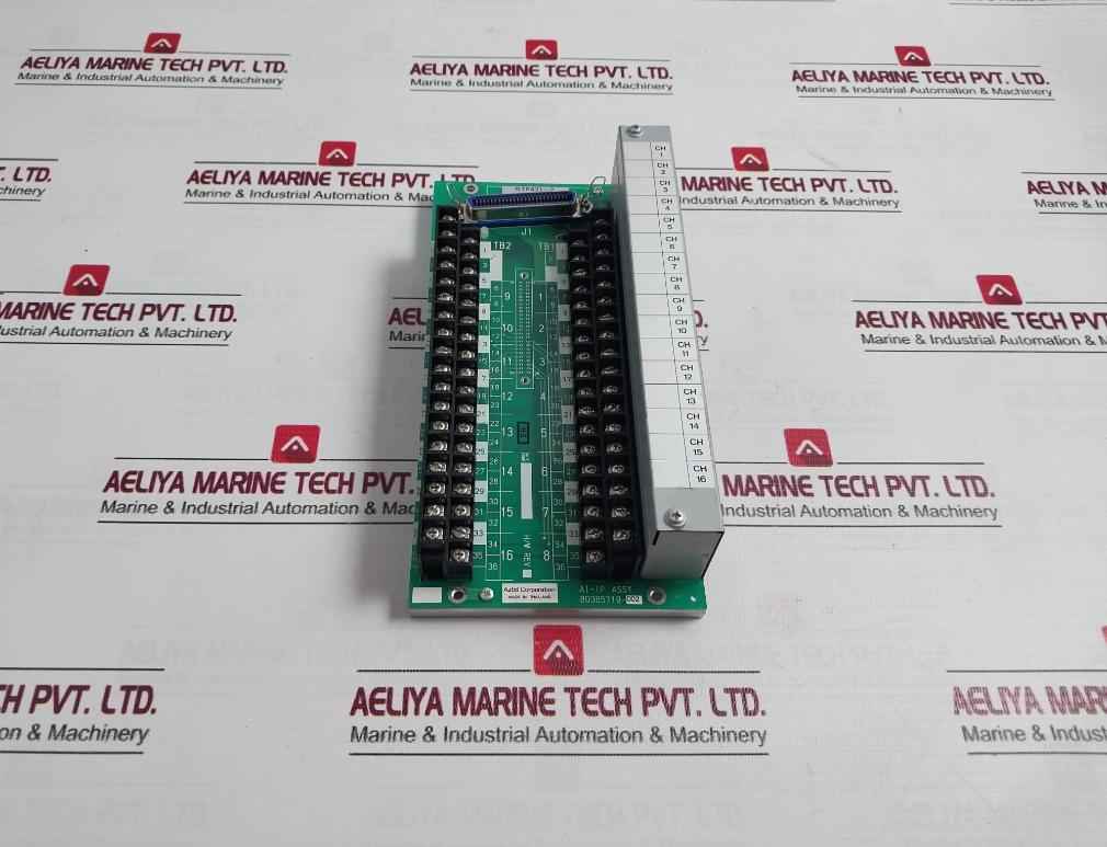 Azbil 80385719-002 Terminal Block Module Ea100980051
