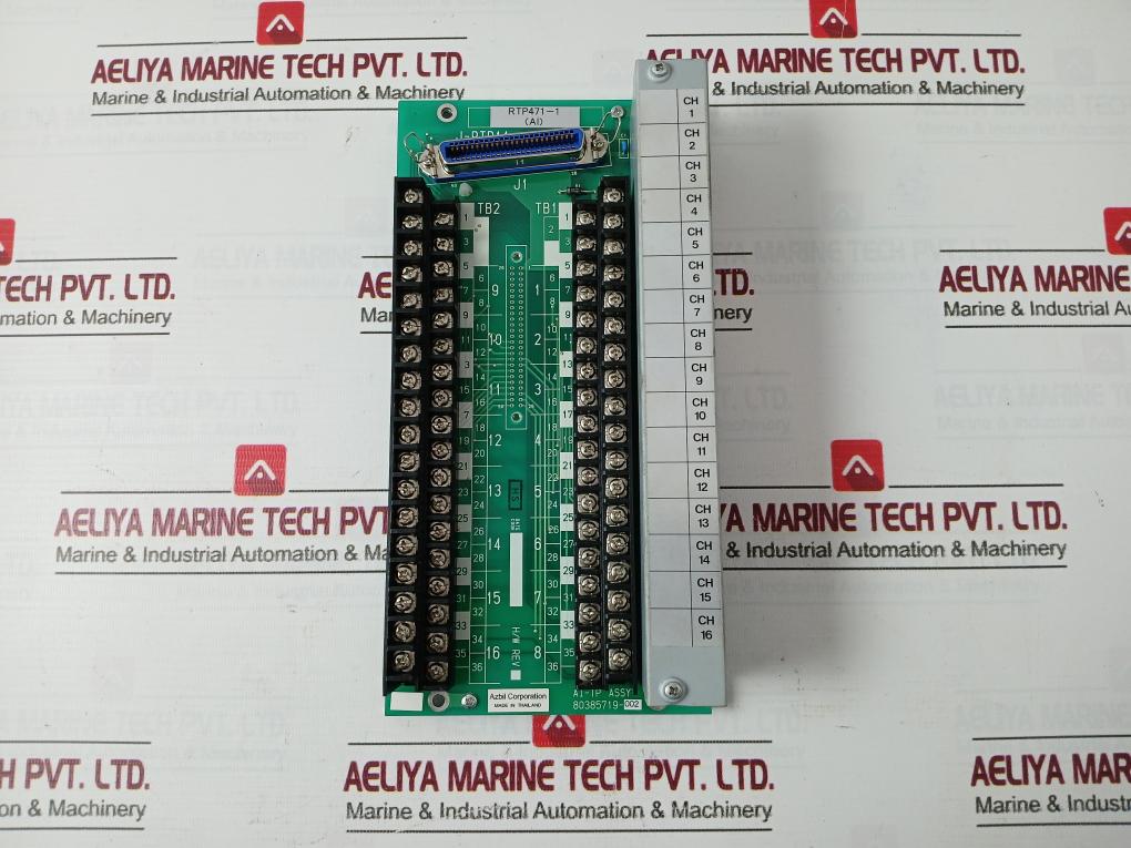Azbil 80385719-002 Terminal Block Module J-rtp11