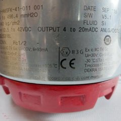 Azbil Advanced Differential Pressure Transmitter At9000 140 Kg/Cm2
