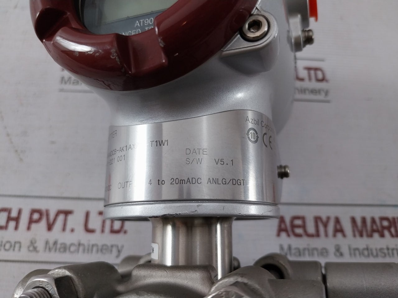 Azbil At9000 Advanced Pressure Transmitter 12.5 To 42Vdc Max. W.P. 35 Kgf/Cm2