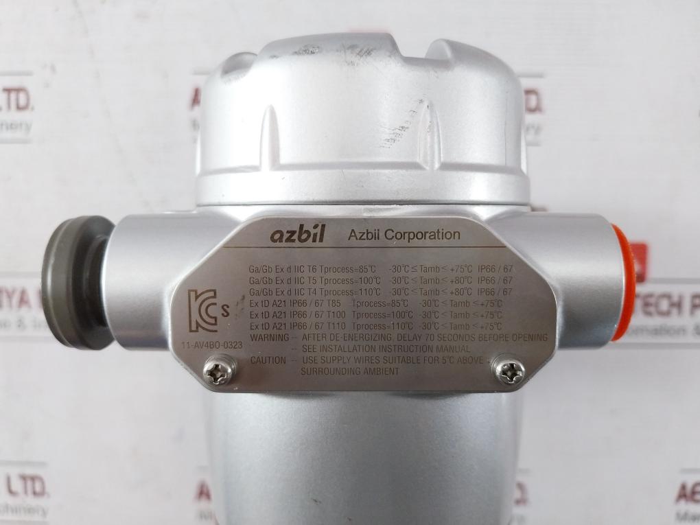 Azbil At9000 Advanced Pressure Transmitter 12.5 To 42Vdc Max. W.P. 35 Kgf/Cm2