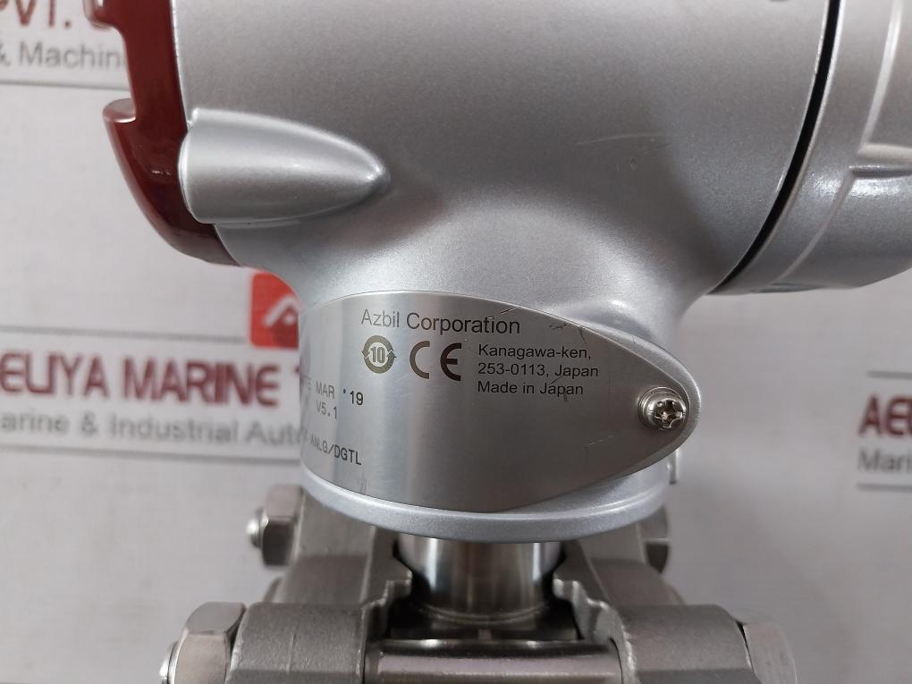 Azbil At9000 Advanced Pressure Transmitter 10Mpa 12.5 To 42Vdc Jk8H