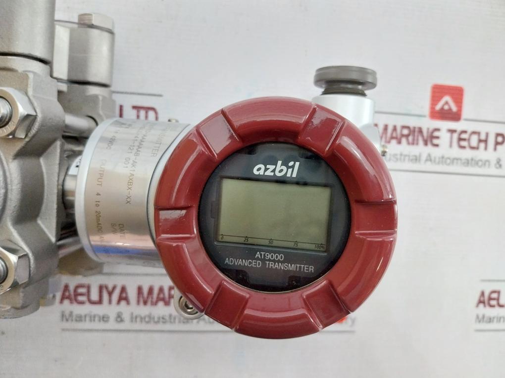 Azbil At9000 Advanced Pressure Transmitter 10Mpa 12.5 To 42Vdc Jk8H