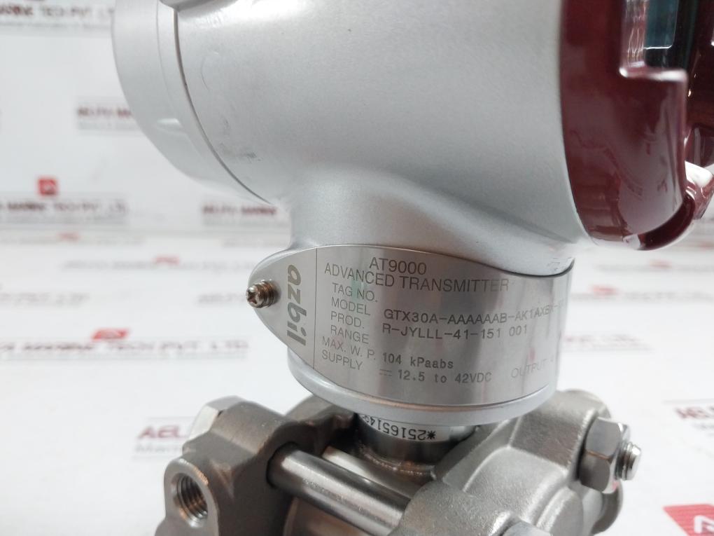 Azbil At9000 Advanced Transmitter Gtx30A-aaaaaab-ak1Axbx-xx 12.5-42Vdc 104 Kpaabs