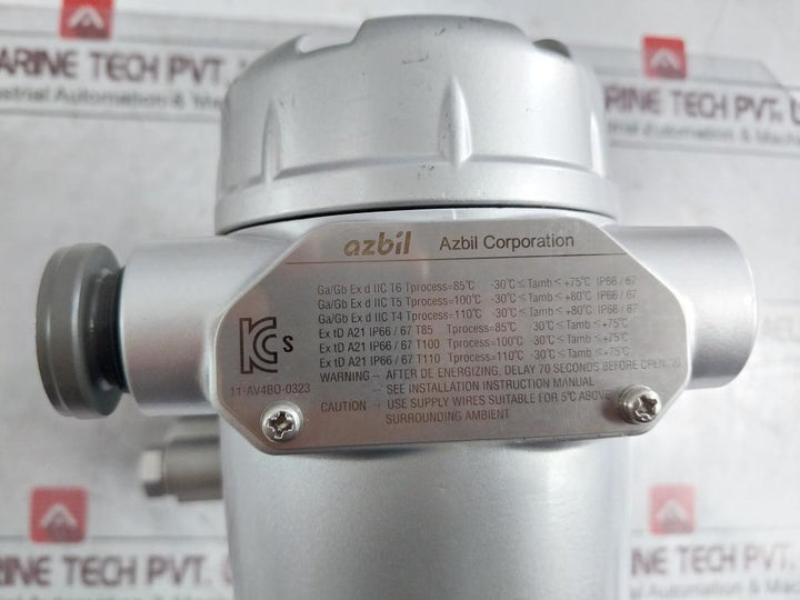 Azbil At9000 Advanced Transmitter Gtx31D-aaaadca-ak1Axa1-t1W1 12.5 To 42Vdc