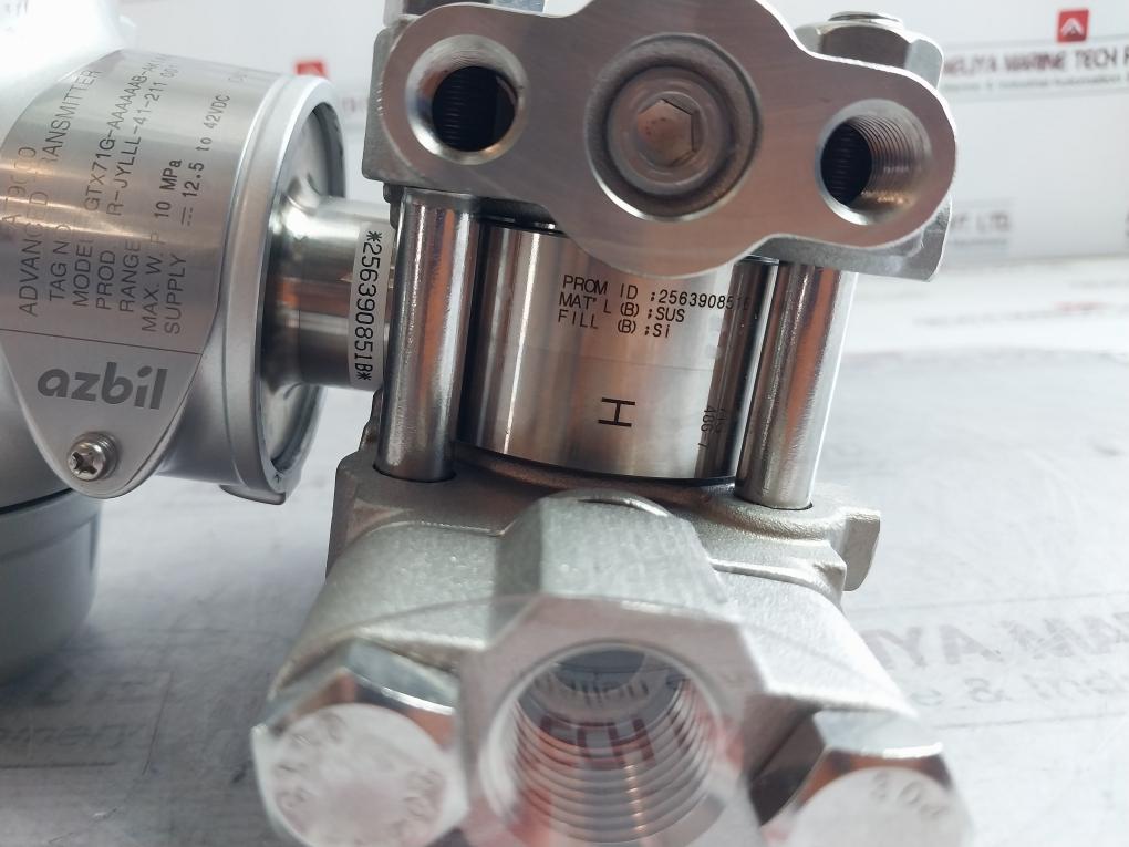 Azbil At9000 Advanced Transmitter Gtx71G-aaaaaab-ak1Axbx-xx 12.5-42Vdc 4-20Madc