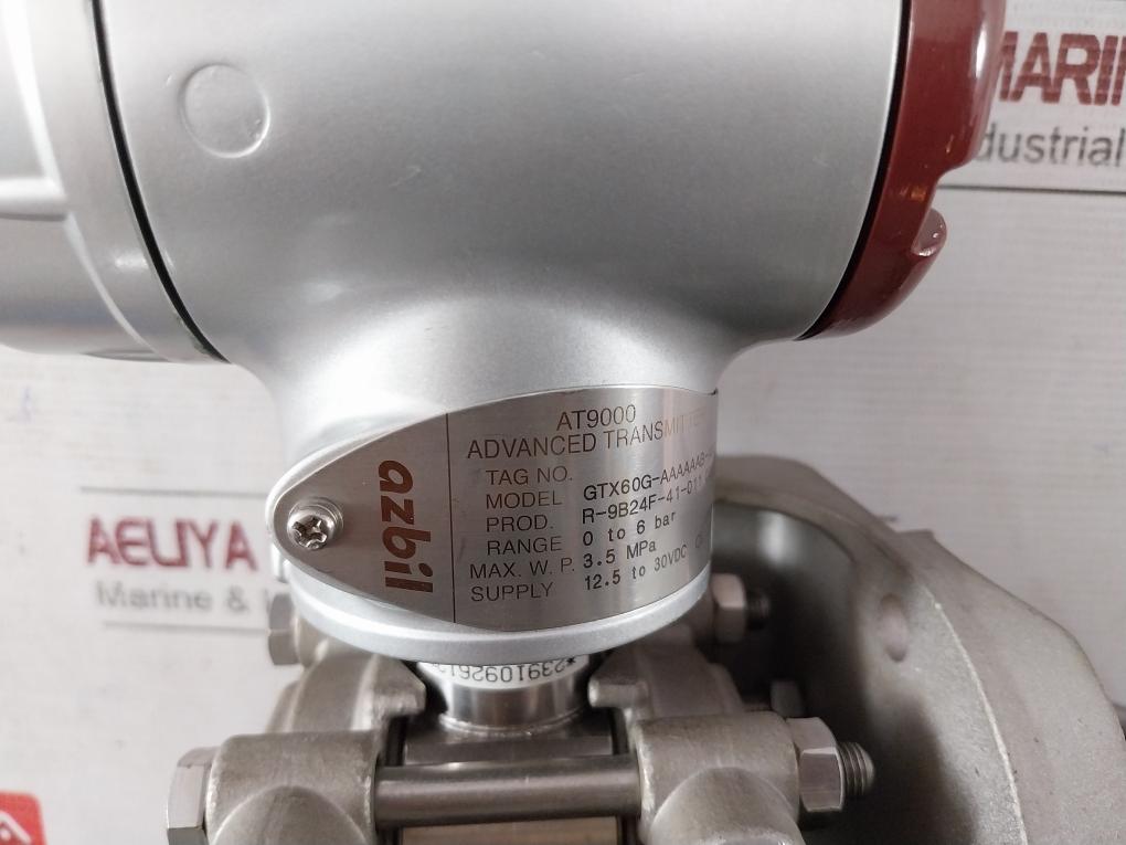 Azbil At9000 Differential Advanced Pressure Transmitter 3.5 Mpa 0 To 6 Bar 0.5Mh