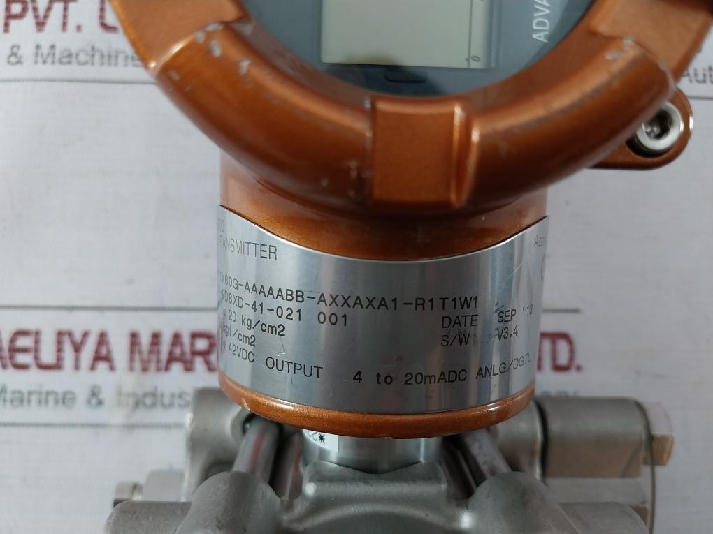 Azbil At9000 Differential Advanced Pressure Transmitter R1T1W1 0 To 20 Kg/Cm2