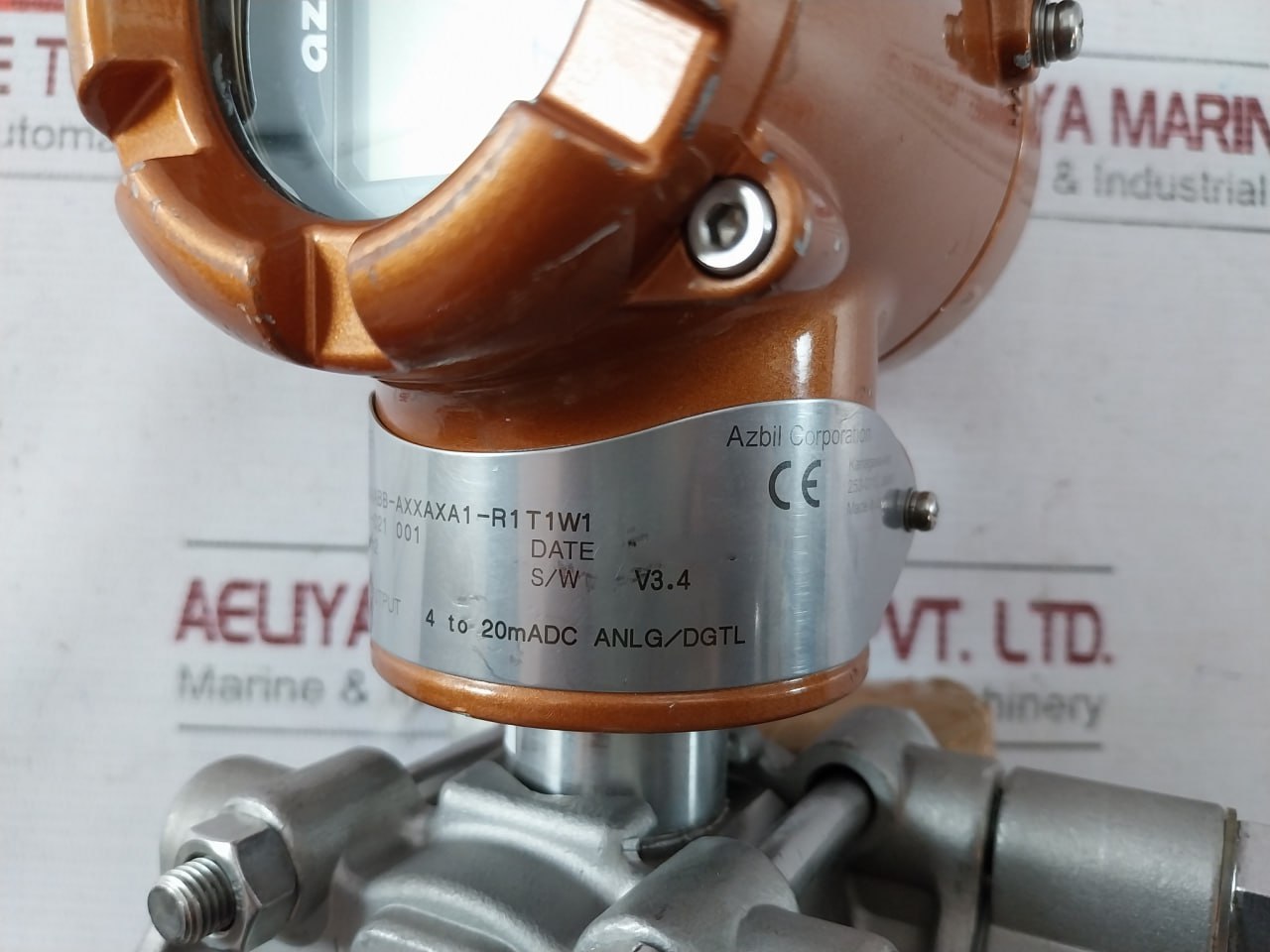 Azbil At9000 Differential Advanced Pressure Transmitter R1T1W1 0 To 20 Kg/Cm2