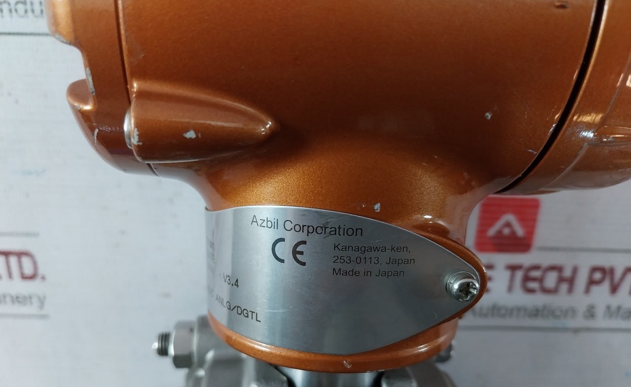 Azbil At9000 Differential Advanced Pressure Transmitter R1T1W1 0 To 20 Kg/Cm2