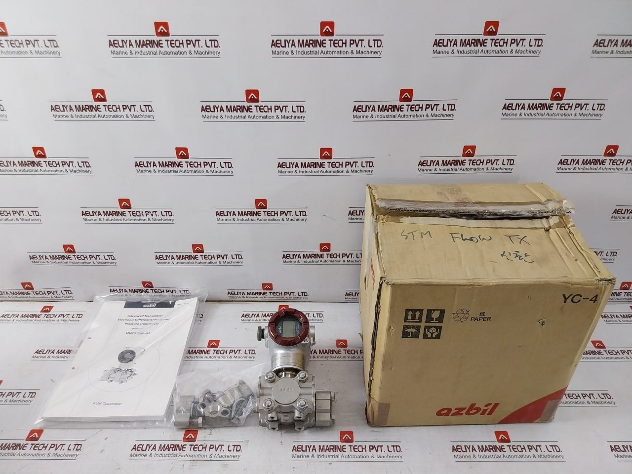 Azbil At9000 Differential Advanced Pressure Transmitter Stm Flow Tx 3.5 Mpa