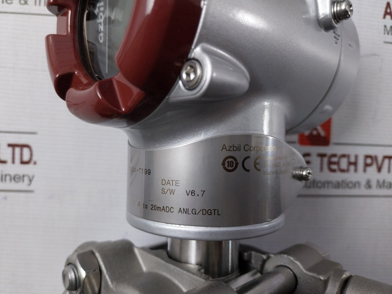 Azbil At9000 Differential Advanced Pressure Transmitter Stm Flow Tx 3.5 Mpa