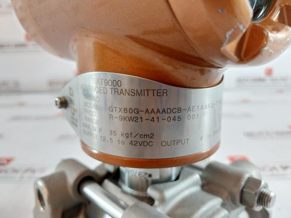 Azbil At9000 Differential Advanced Pressure Transmitter W.P. 35 Kgf/Cm2 V2.6