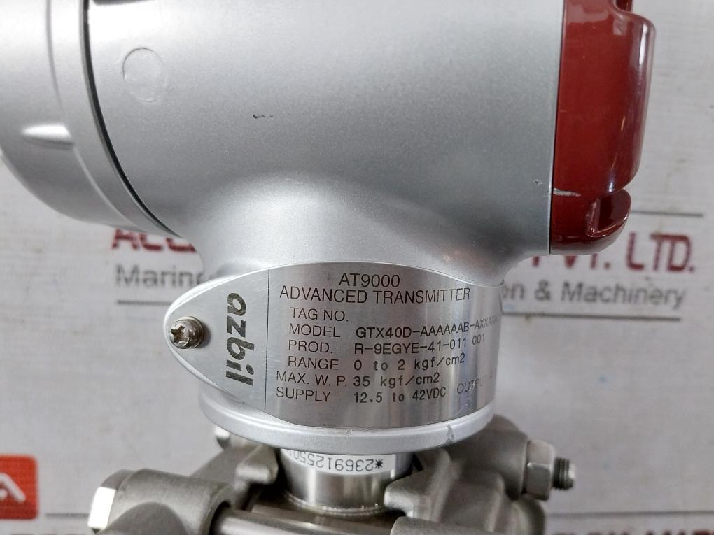 Azbil At9000 Differential Advanced Pressure Transmitter With Mounting Kit V3.4