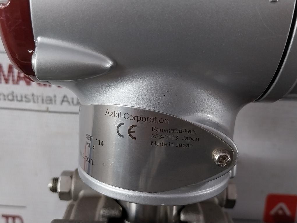 Azbil At9000 Differential Advanced Pressure Transmitter With Mounting Kit V3.4
