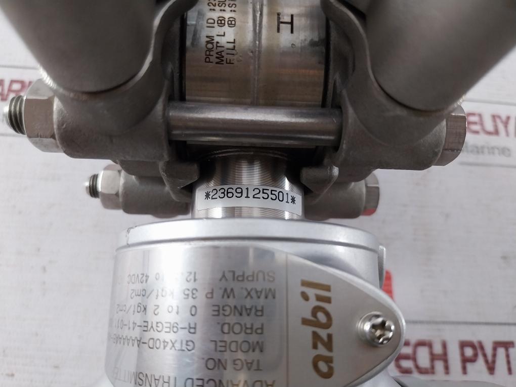 Azbil At9000 Differential Advanced Pressure Transmitter With Mounting Kit V3.4