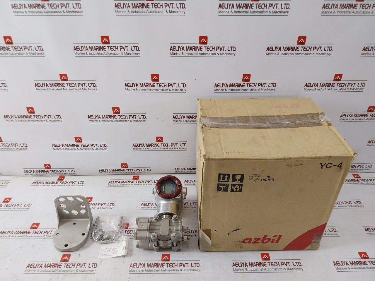 Azbil At9000 Differential Advanced Pressure Transmitter With Mounting Kit V3.4
