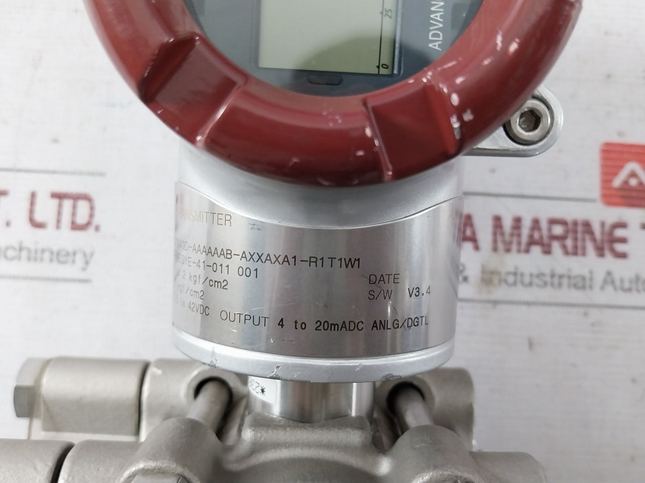 Azbil At9000 Differential Advanced Pressure Transmitter With Mounting Kit V3.4