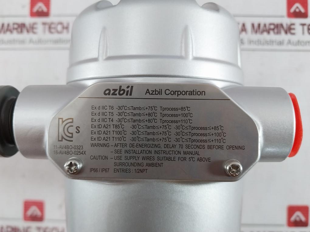 Azbil At9000 Advanced Transmitter Gtx60G-aaaabbb-ak1Axbx-t199 3.5 Mpa Ip66