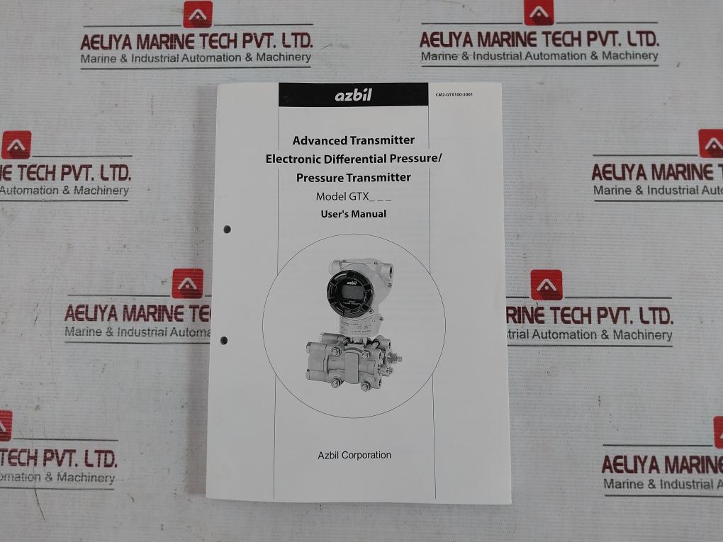 Azbil At9000 Advanced Transmitter Gtx60G-aaaabbb-ak1Axbx-t199 3.5 Mpa Ip66