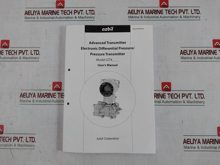 Azbil At9000 Advanced Transmitter Gtx60G-aaaabbb-ak1Axbx-t199 3.5 Mpa Ip66