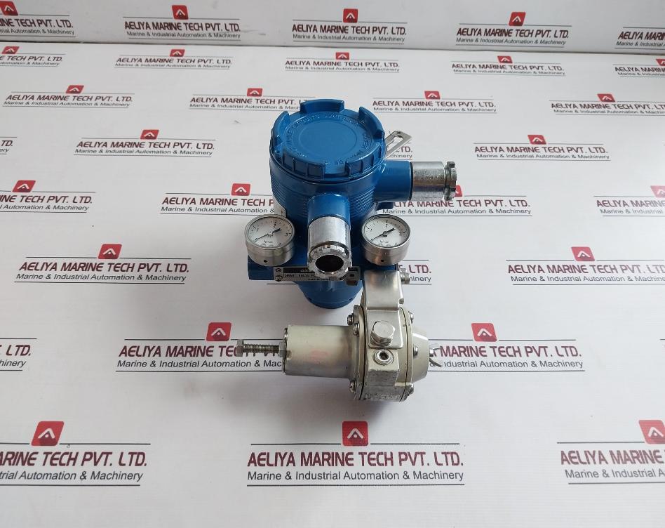 Azbil Avp301 Smart Valve Positioner With Air Regulator Kz03-2A 1.4-7.0 Kgf/Cm2