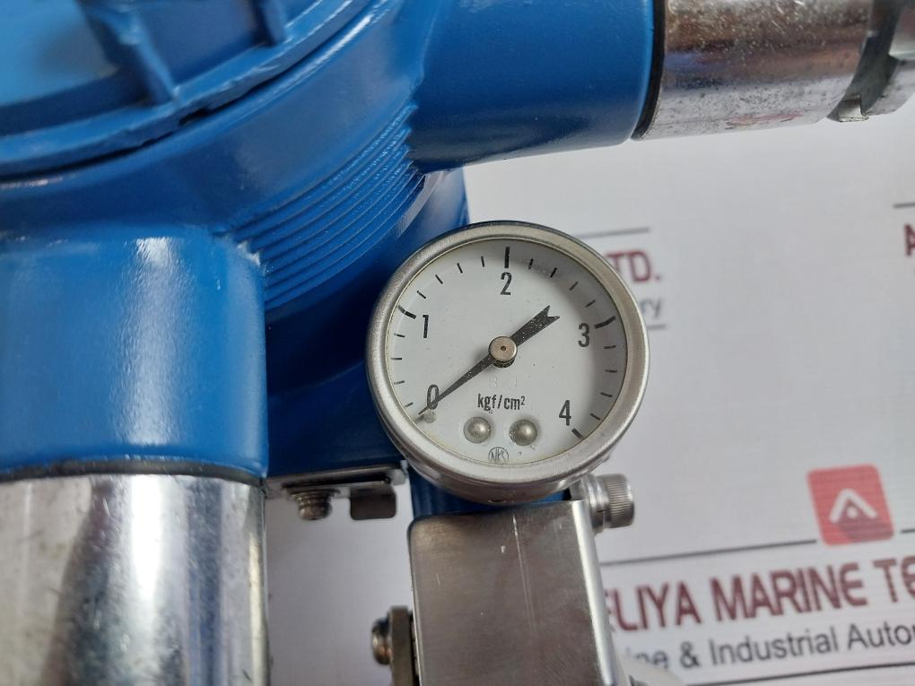 Azbil Avp301 Smart Valve Positioner With Air Regulator Kz03-2A 1.4-7.0 Kgf/Cm2