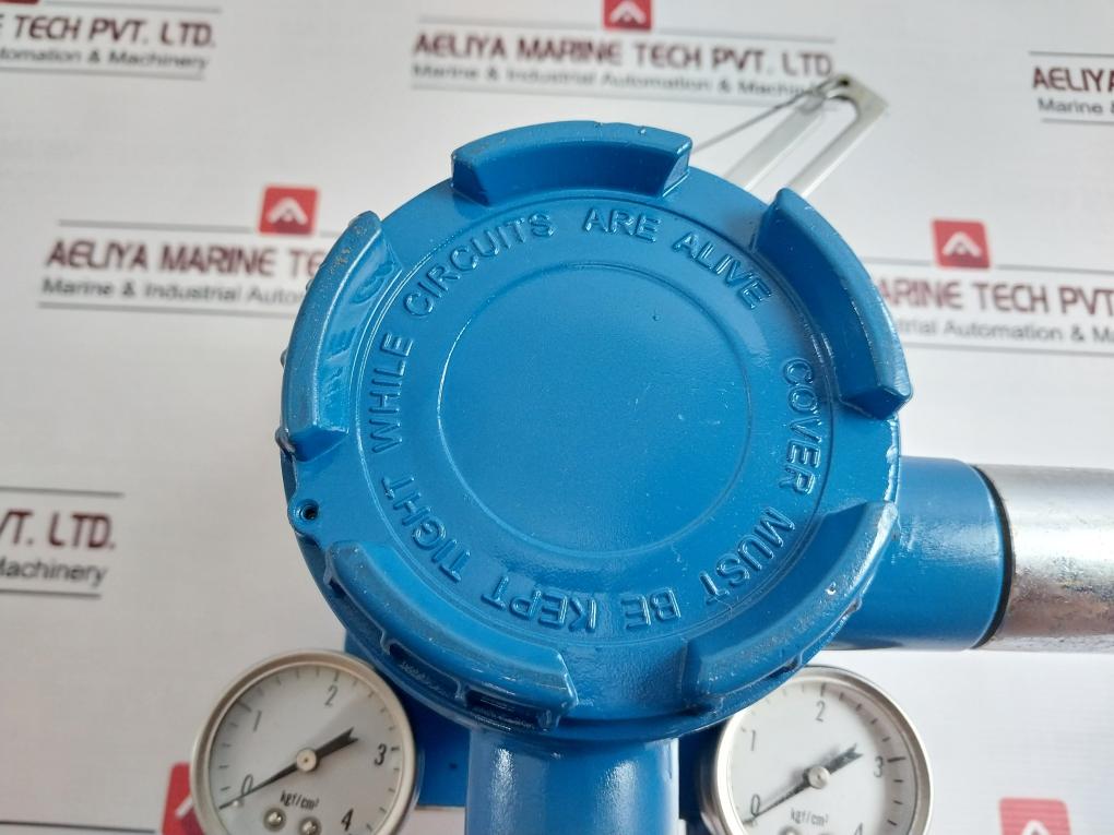 Azbil Avp301 Smart Valve Positioner With Air Regulator Kz03-2A 1.4-7.0 Kgf/Cm2