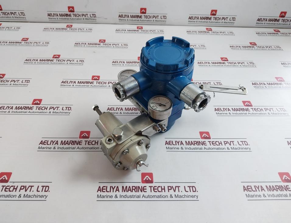 Azbil Avp301 Smart Valve Positioner With Air Regulator Kz03-2A 1.4-7.0 Kgf/Cm2