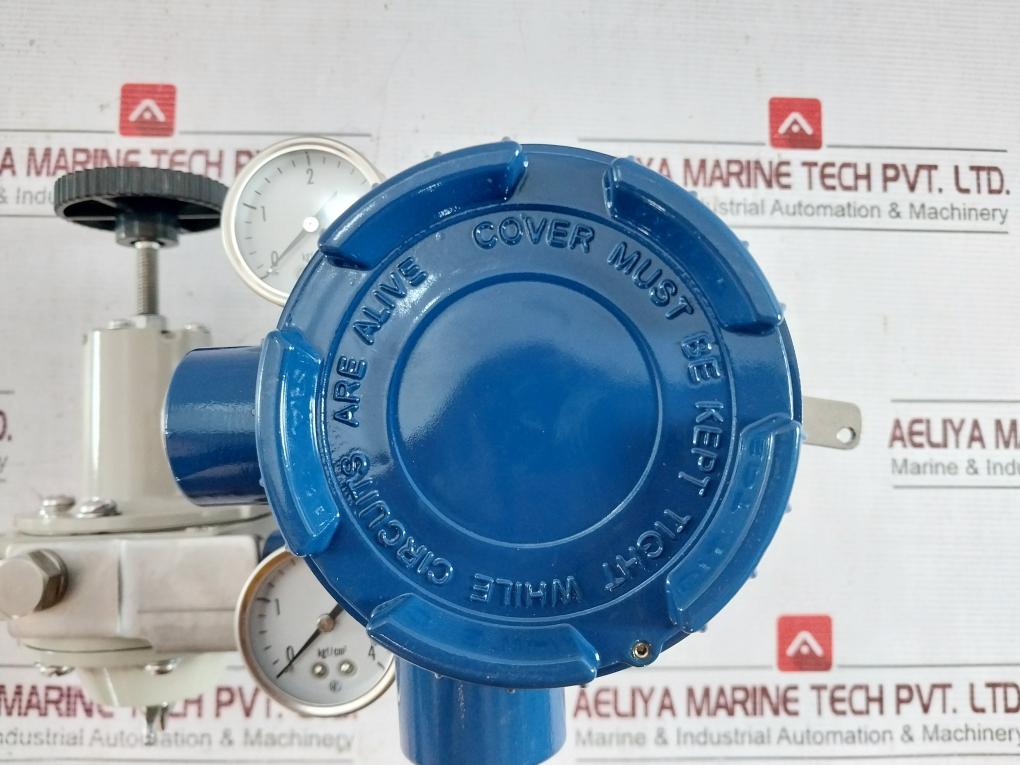 Azbil Avp302 Smart Valve Positioner With Air Regulator Kz03-2A 12Vdc Ip66