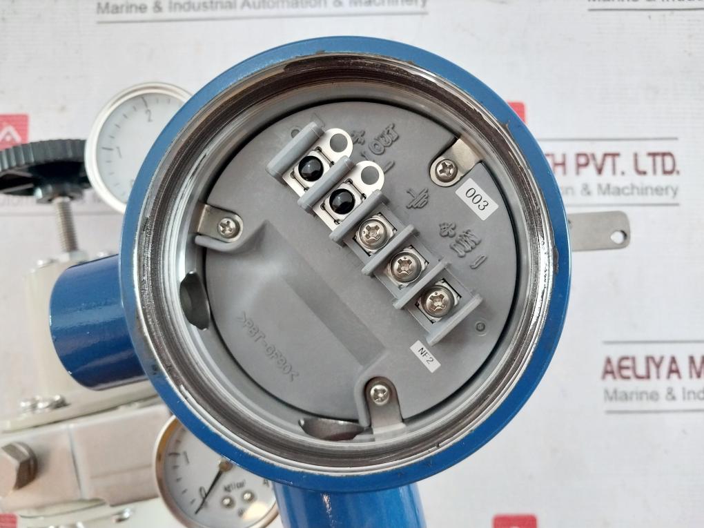 Azbil Avp302 Smart Valve Positioner With Air Regulator Kz03-2A 12Vdc Ip66