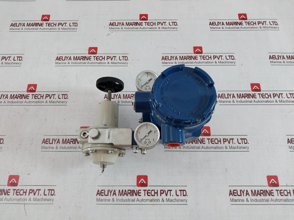 Azbil Avp302 Smart Valve Positioner With Air Regulator Kz03-2A 12Vdc Ip66