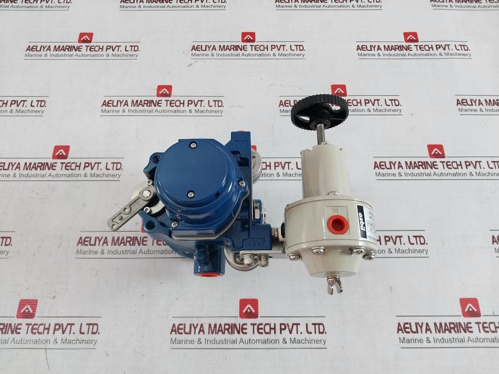 Azbil Avp302 Smart Valve Positioner With Air Regulator Kz03-2A 12Vdc Ip66