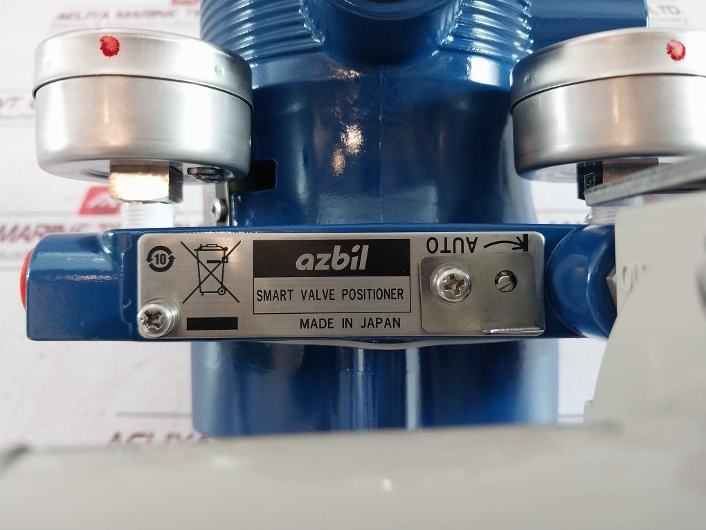 Azbil Avp302 Smart Valve Positioner With Air Regulator Kz03-2A 12Vdc Ip66
