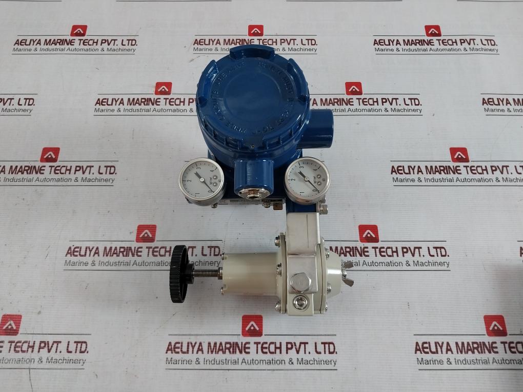Azbil Avp302 Smart Valve Positioner With Air Regulator Kz03-2A 4-20Madc 12Vdc 2B