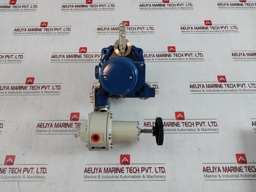 Azbil Avp302 Smart Valve Positioner With Air Regulator Kz03-2A 4-20Madc 12Vdc 2B