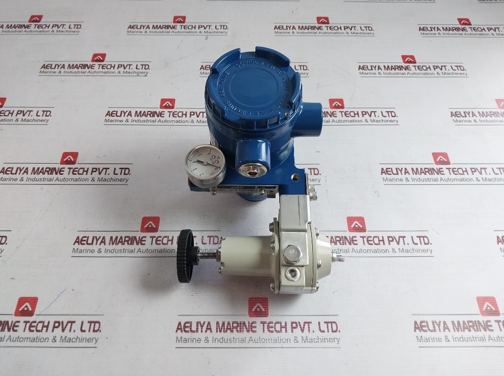 Azbil Avp302 Smart Valve Positioner With Air Regulator Kz03-2A Ip66 12Vdc 970Kpa
