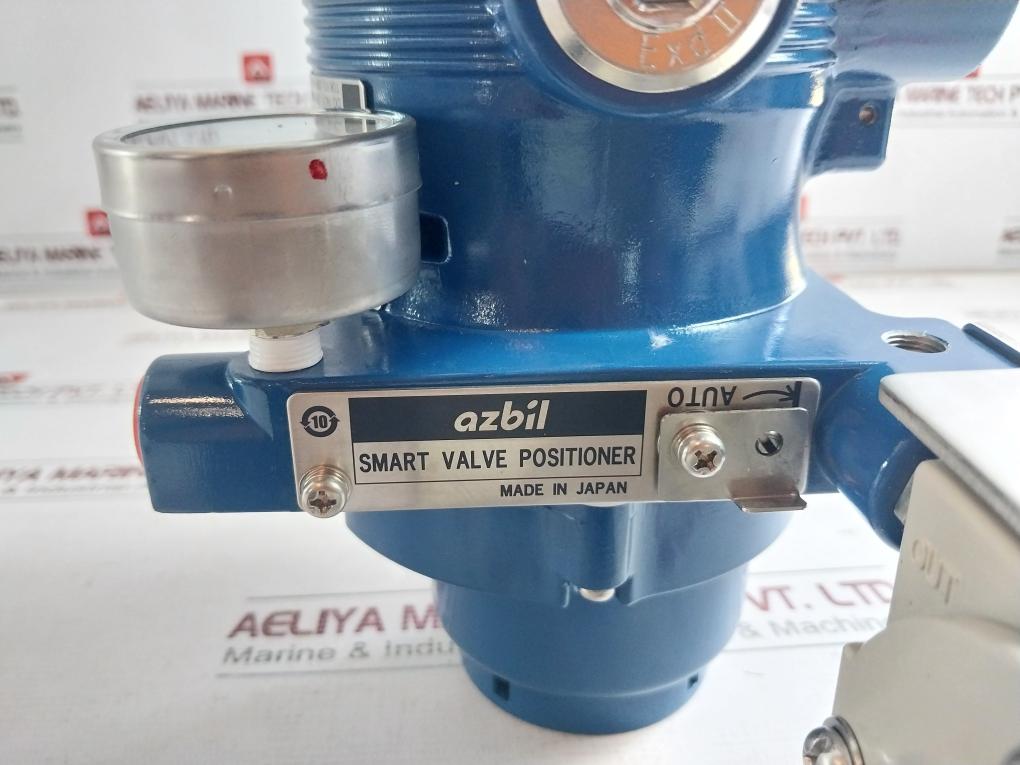 Azbil Avp302 Smart Valve Positioner With Air Regulator Kz03-2A Ip66 12Vdc 970Kpa