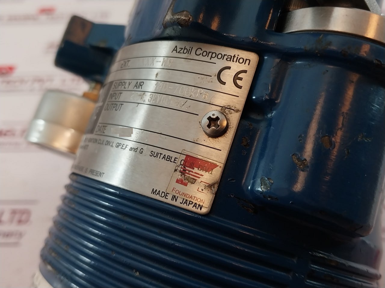 Azbil Avp303-fsd4A Smart Valve Positioner Ip66 140-700Kpa 20Ma, 32Vdc