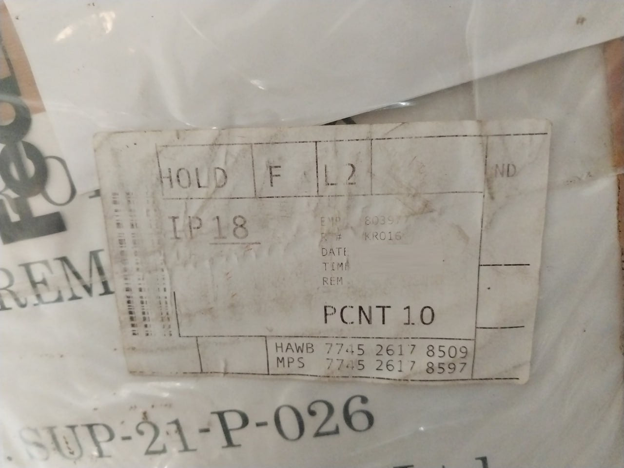 Azbil F1243 Feed Water Flow Orifice 125-000-3Oe Ip18