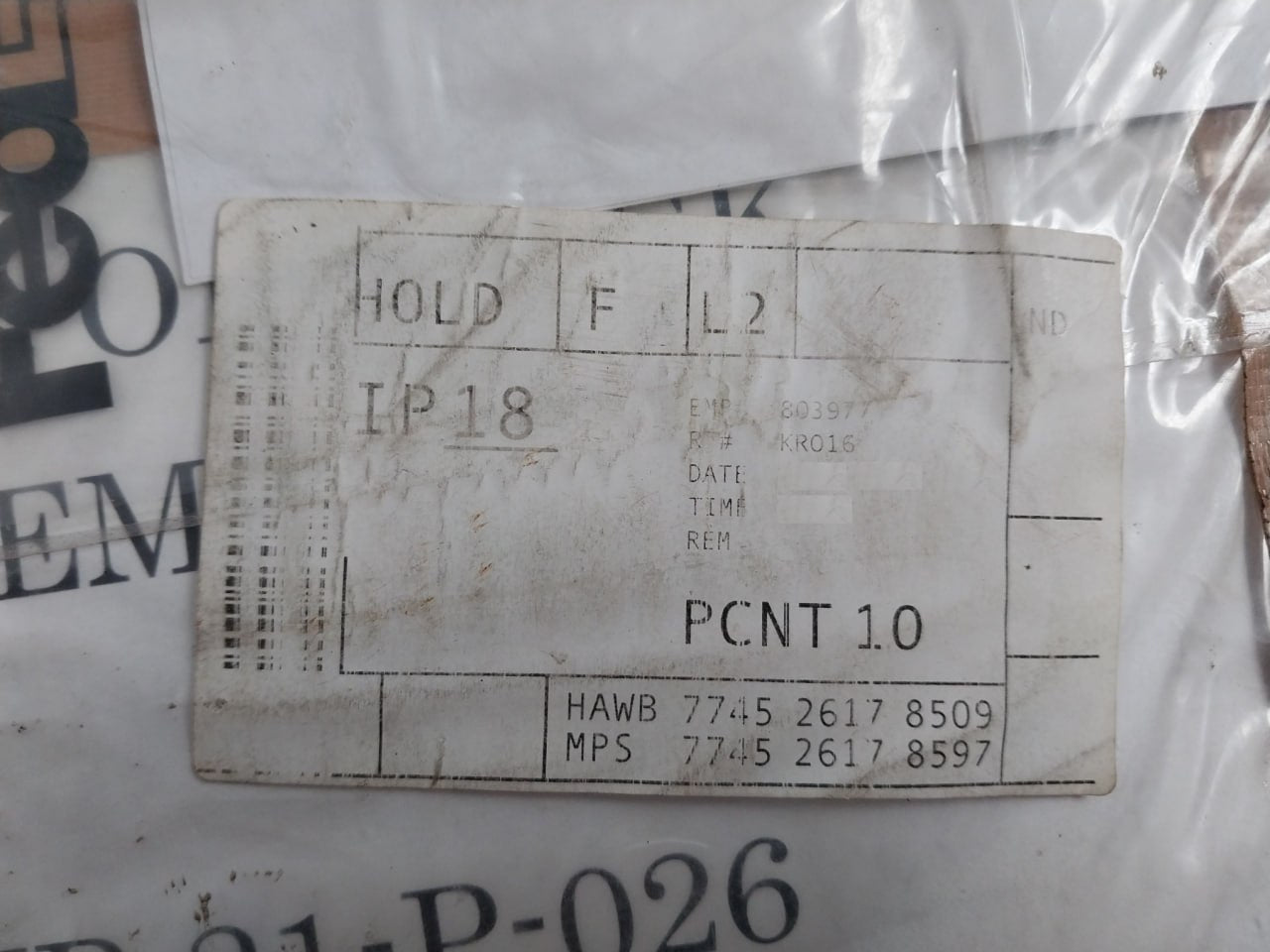 Azbil F1243 Feed Water Flow Orifice 125-000-3Oe Ip18