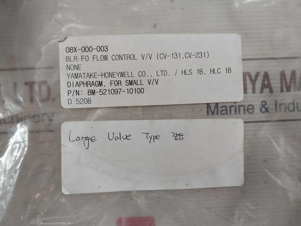 Azbil Ha-2 Diaphragm Pump 8M-521097-10100 Hls 1B Hlc 1B