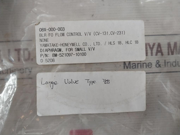 Azbil Ha-2 Diaphragm Pump 8M-521097-10100 Hls 1B Hlc 1B