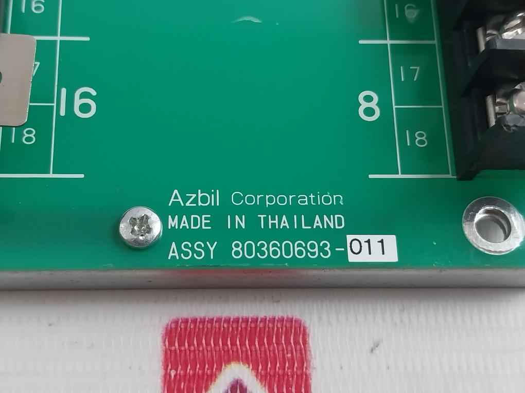 Azbil Has-rtp20 Terminal Block Module 80360693-011