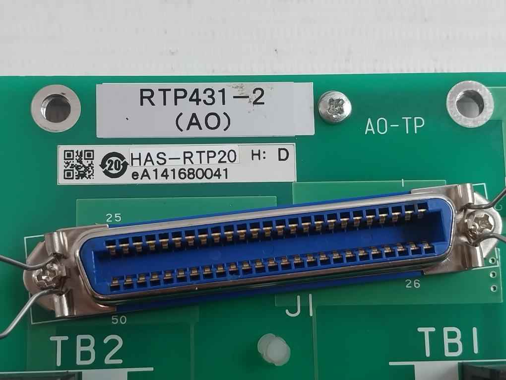Azbil Has-rtp20 Terminal Block Module 80360693-011