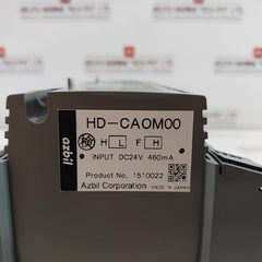 Azbil Hd-caom00 Analog Output Module 460Ma Dc24V E1