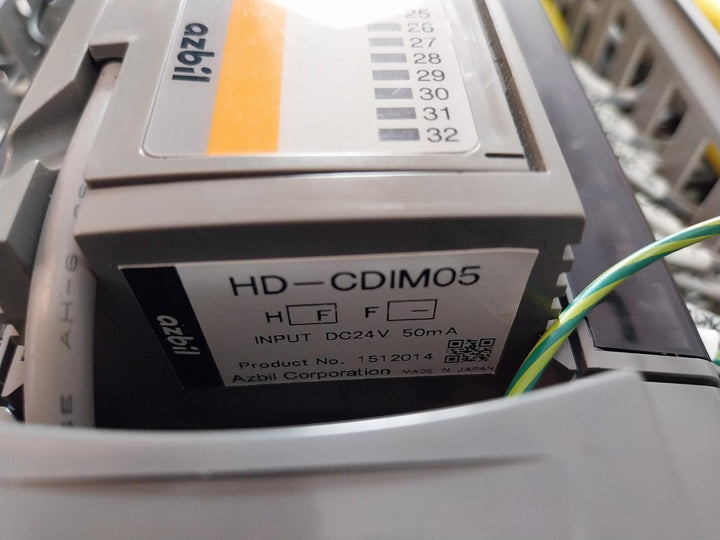 Azbil Hd-cdim05 Digital Input Module Hd-caom00 Hd-cxad21 Dc24V 90Ma Rev.E