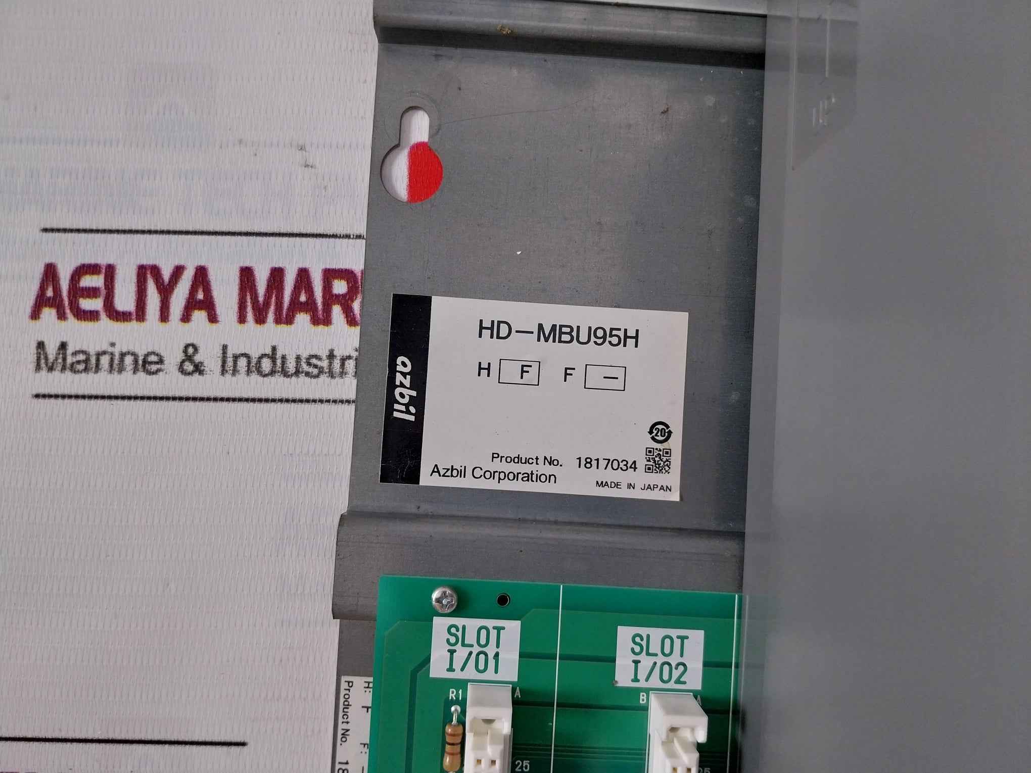 Azbil Hd-ham100-5 I/O Module System With Cabling Set Has-rsl50 24V 0.48A 