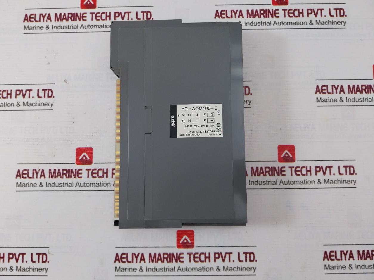 Azbil Hd-ham100-5 I/O Module System With Cabling Set Has-rsl50 24V 0.48A