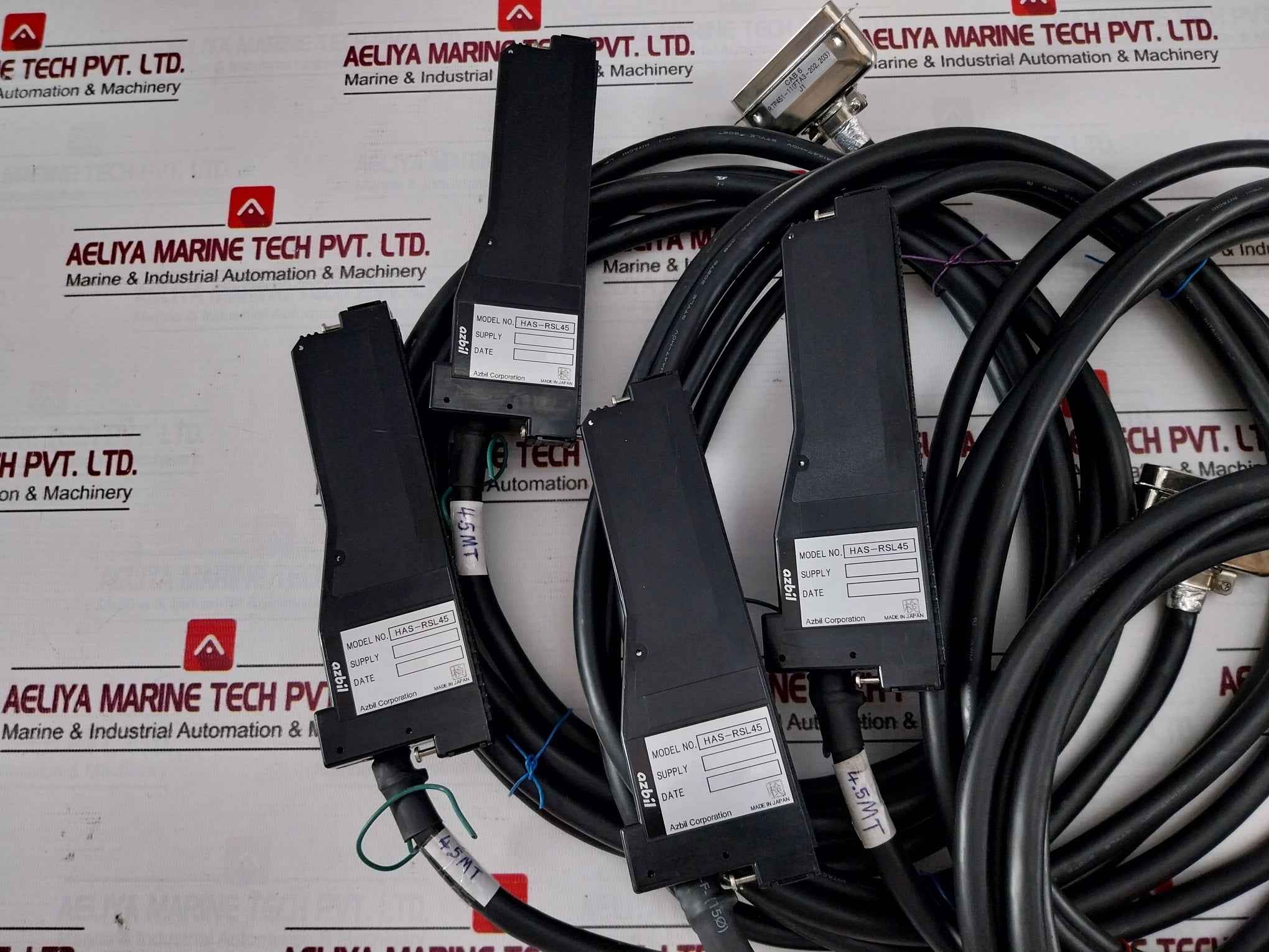 Azbil Hd-ham100-5 I/O Module System With Cabling Set Has-rsl50 24V 0.48A 